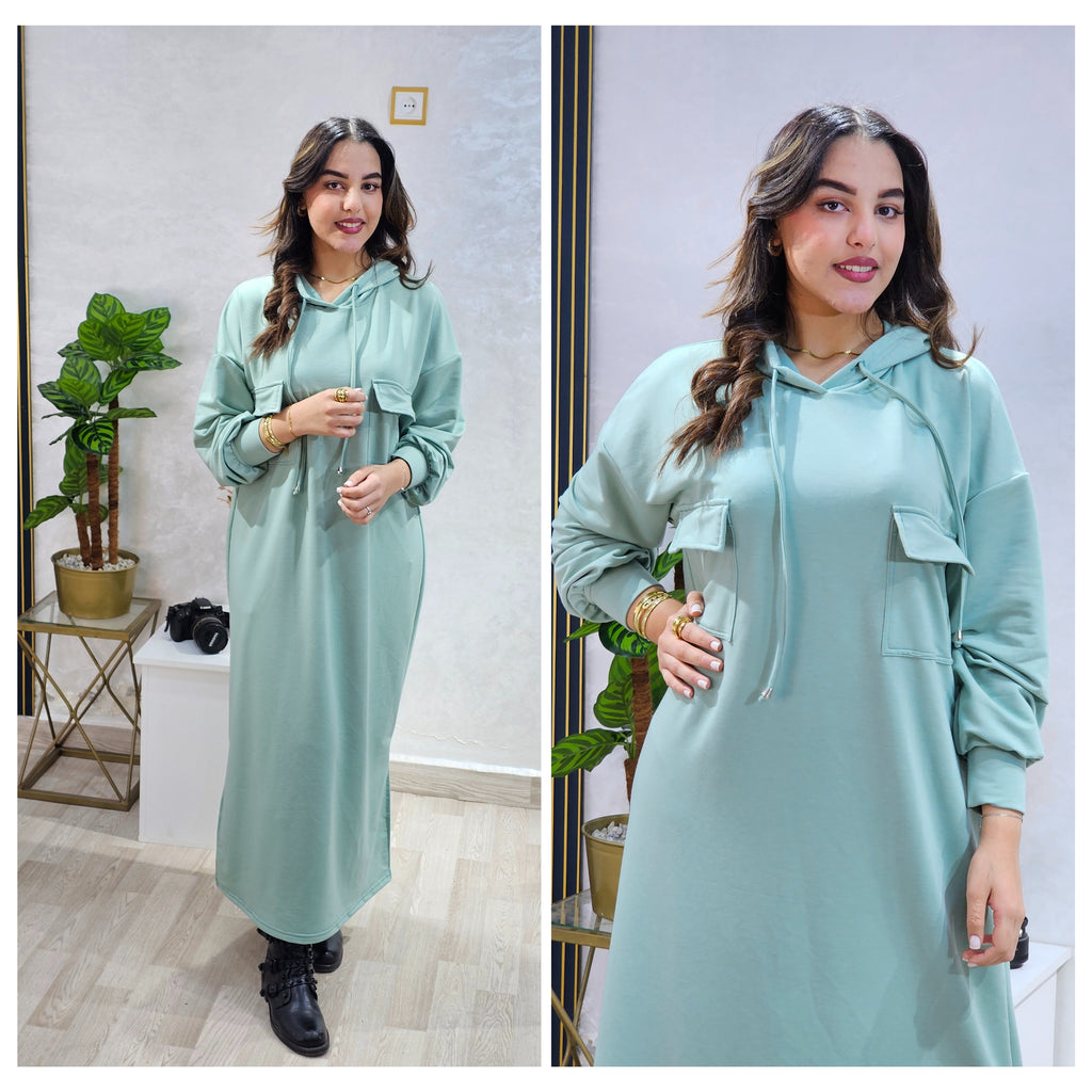 هودي أوفرسايز كاجوال – ستايل محجبات عصري