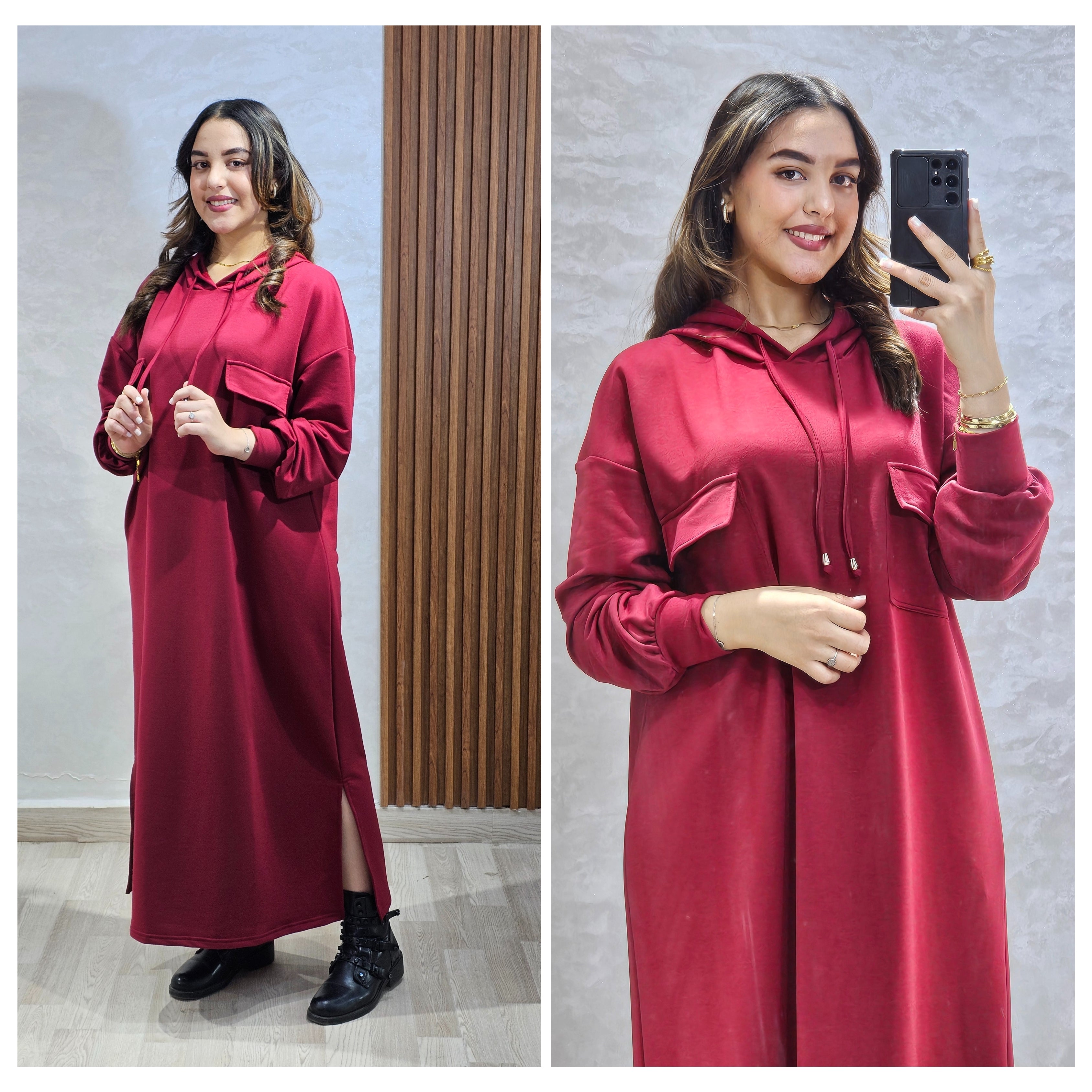 هودي أوفرسايز كاجوال – ستايل محجبات عصري