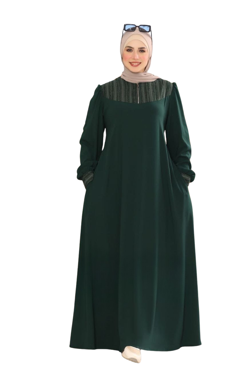 عباية شيفون موردي