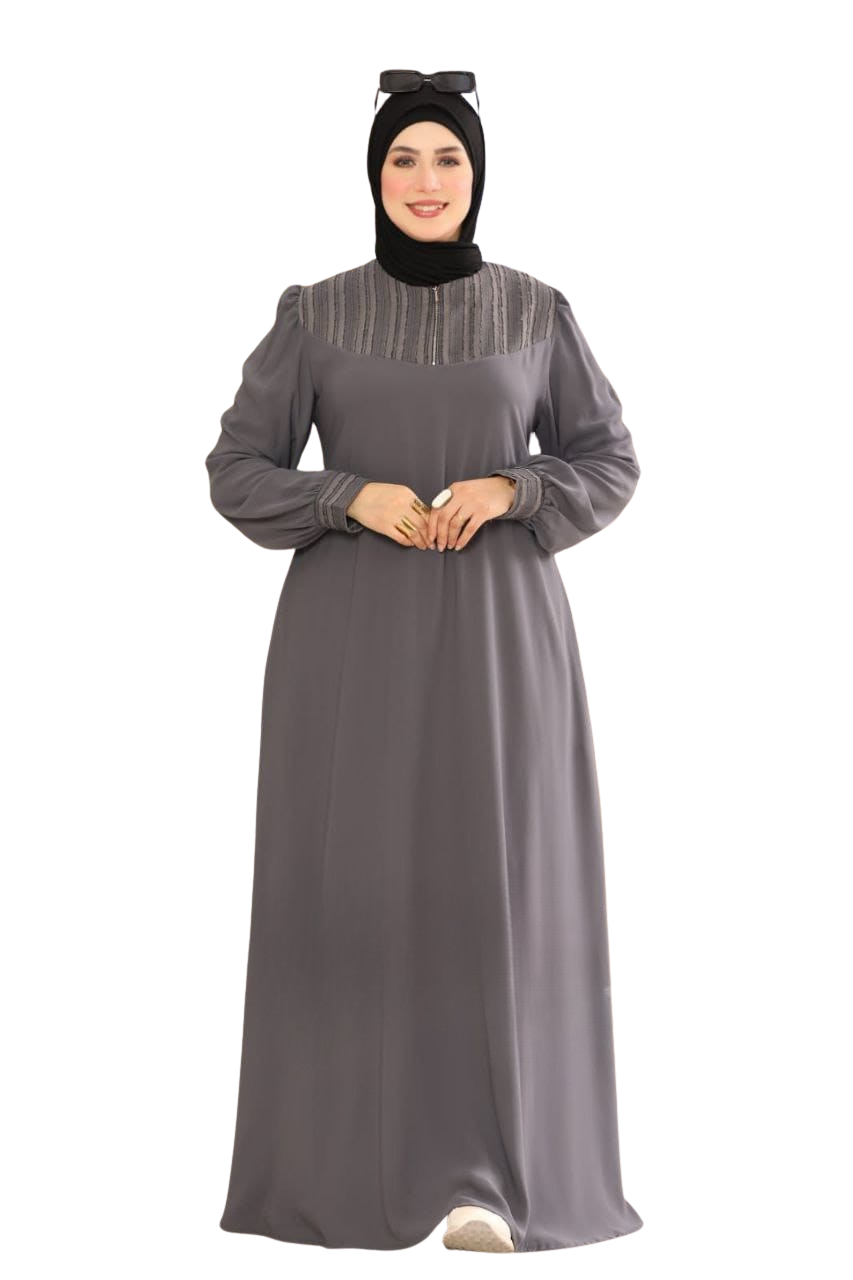 عباية شيفون موردي